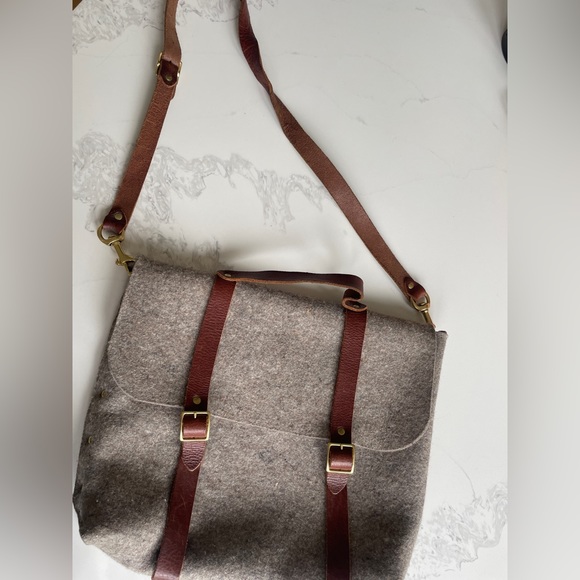 Custom made book bag by artist at Brooklyn NYC flea market - Picture 2 of 9